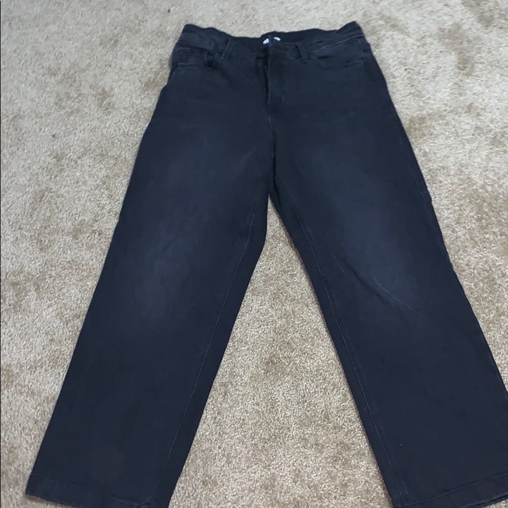 Black boot cute jeans